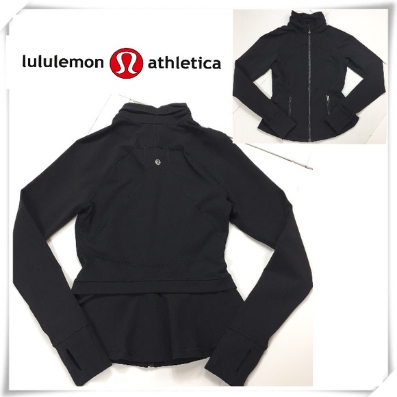 lululemon ruffle back jacket